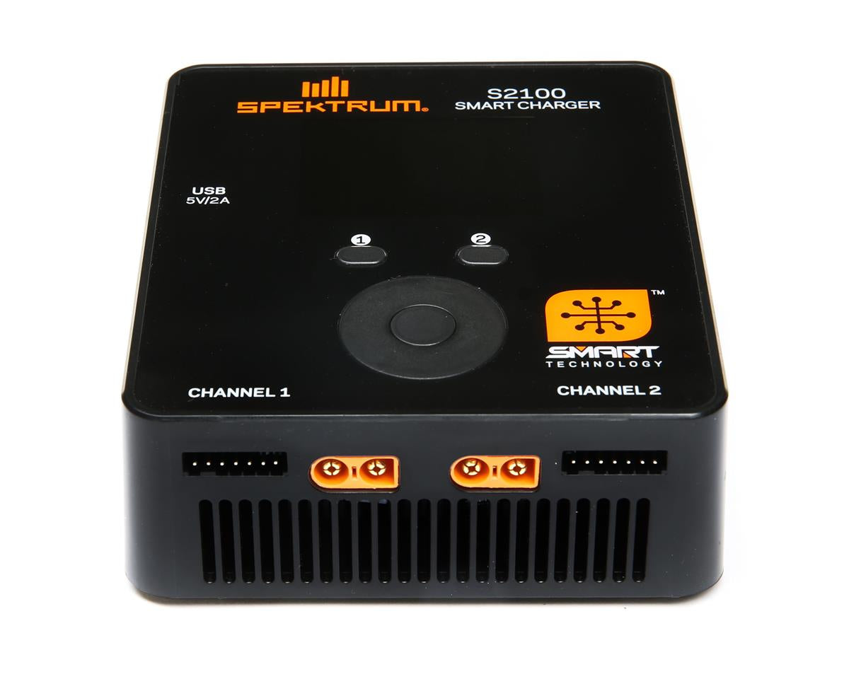 Spektrum RC S2100 AC Smart Charger (6S/12A/100W x2)