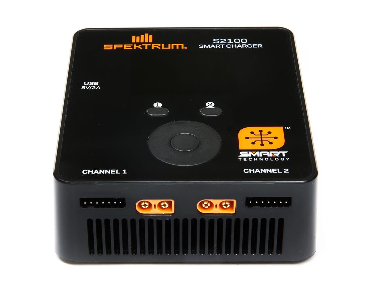 Spektrum RC S2100 AC Smart Charger (6S/12A/100W x2)