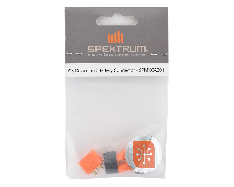 Spektrum RC IC3 Device & Battery Connector Set (1 Male & 1 Female