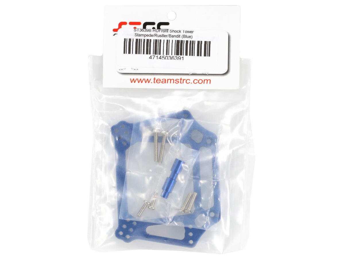 STRC 3639B 6mm Heavy Duty Front Shock Tower (Blue)For 2wd Slash Stampede Rustler Bandit