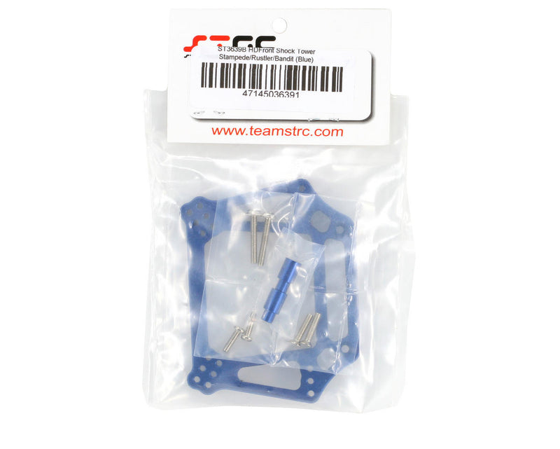 STRC 3639B 6mm Heavy Duty Front Shock Tower (Blue)For 2wd Slash Stampede Rustler Bandit