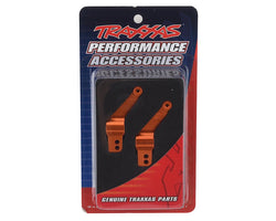 Traxxas 1952T Rear Stub Axle Carriers Aluminum Slash Stampede Rally Hoss 4x4 VXL