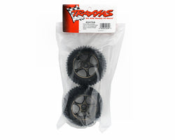 Traxxas 2470A Alias 2.2" Rear Pre-Mounted Tires (2)(Black Chrome) Bandit