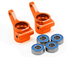 Traxxas 3636T Aluminum Front Steering Blocks Rustler Slash 2WD Stampede Bandit