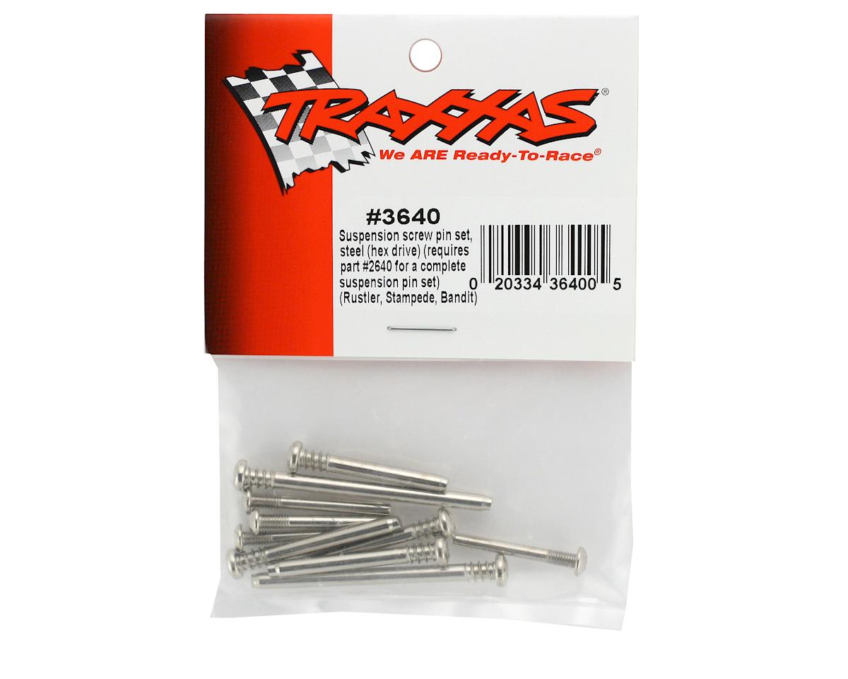 Traxxas 3640 Suspension Screw Pin Set For 2wd Bandit Rustler Slash Stampede
