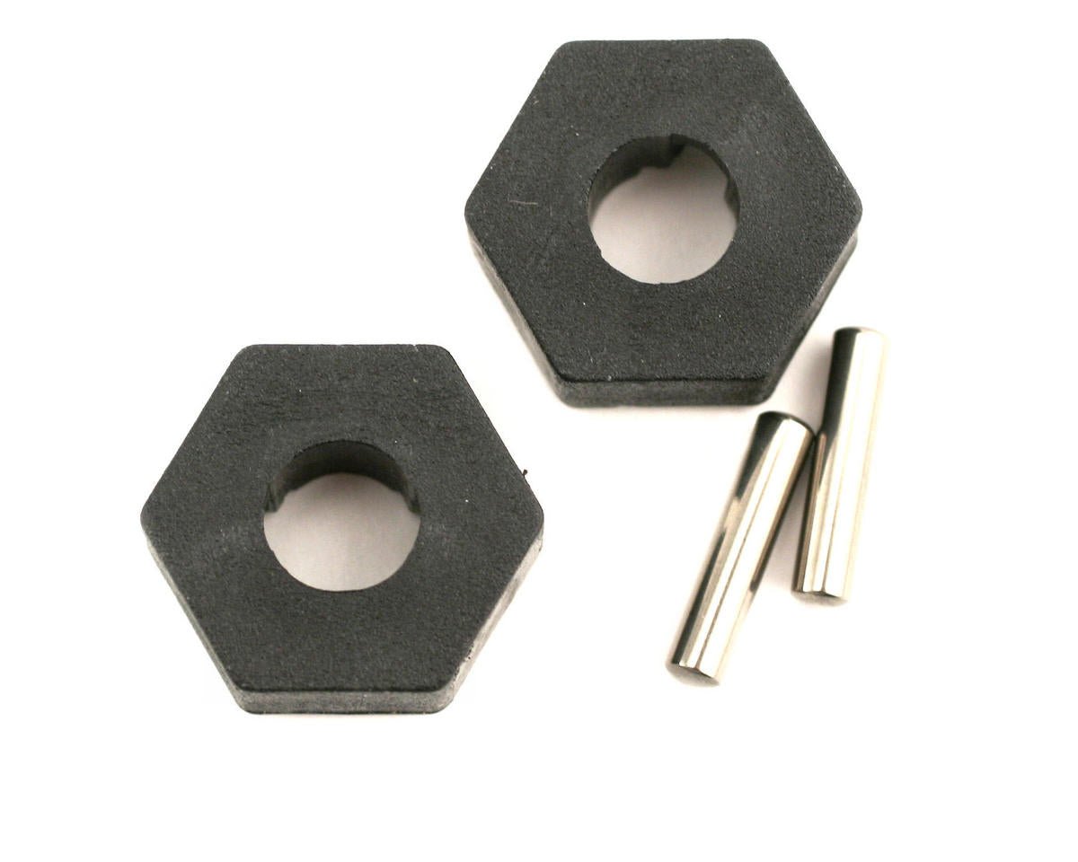 Traxxas 4954 Hex Wheel Hubs w/2.5x12mm Axle Pins (2)