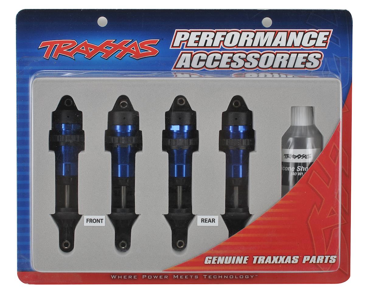Traxxas 5060A GTR Aluminum Anodized Shocks Revo 3.3 , Summit , Jato ,Slayer, XO-1