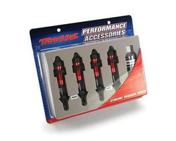 Traxxas 5060R GTR Aluminum Anodized Shocks Revo 3.3 , Summit , Jato ,Slayer, XO-1