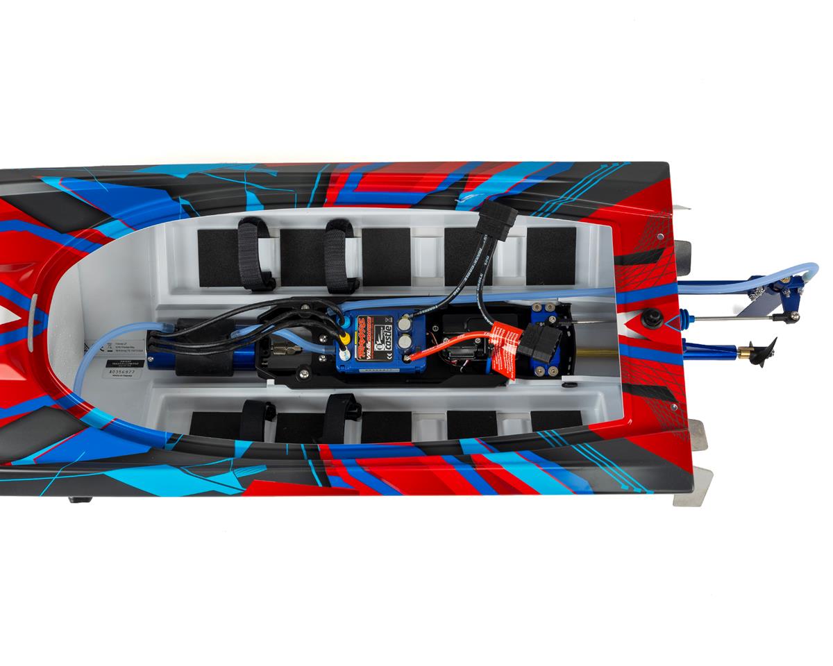 Traxxas Spartan High Performance Race Boat RTR (Red) w/TQi 2.4Ghz Radio & TSM