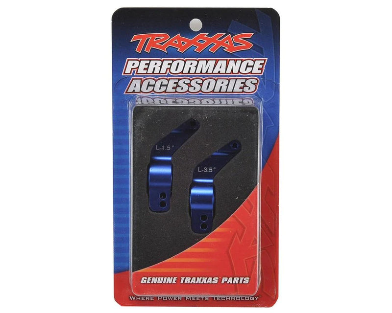 Traxxas 6455 1/7 XO-1 100MPH 4wd SUPERCAR Hubs Rear Blue Aluminum