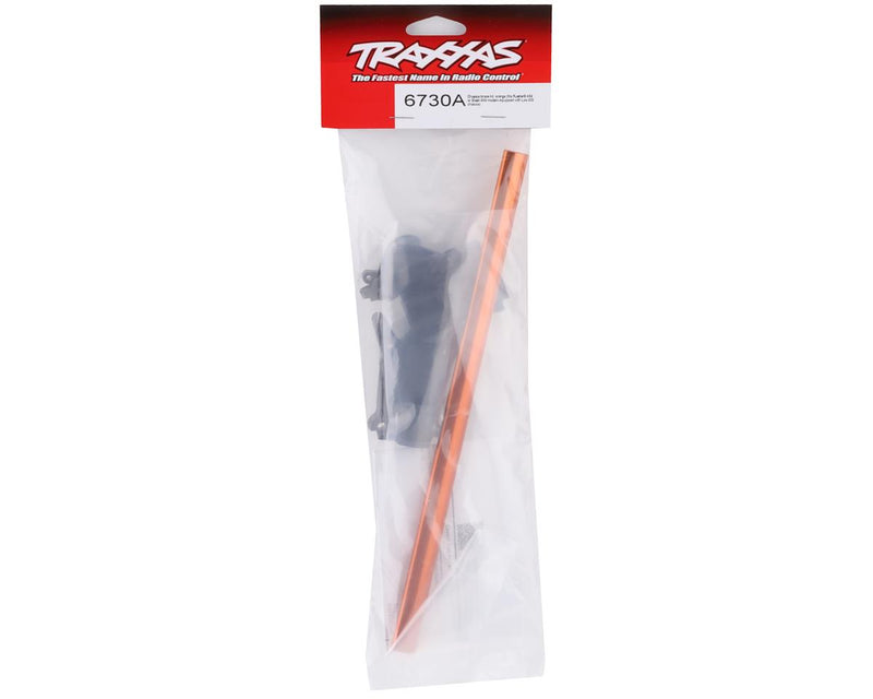 Traxxas 6730A Rustler/Slash 4x4 LCG Chassis Brace Kit (Orange)