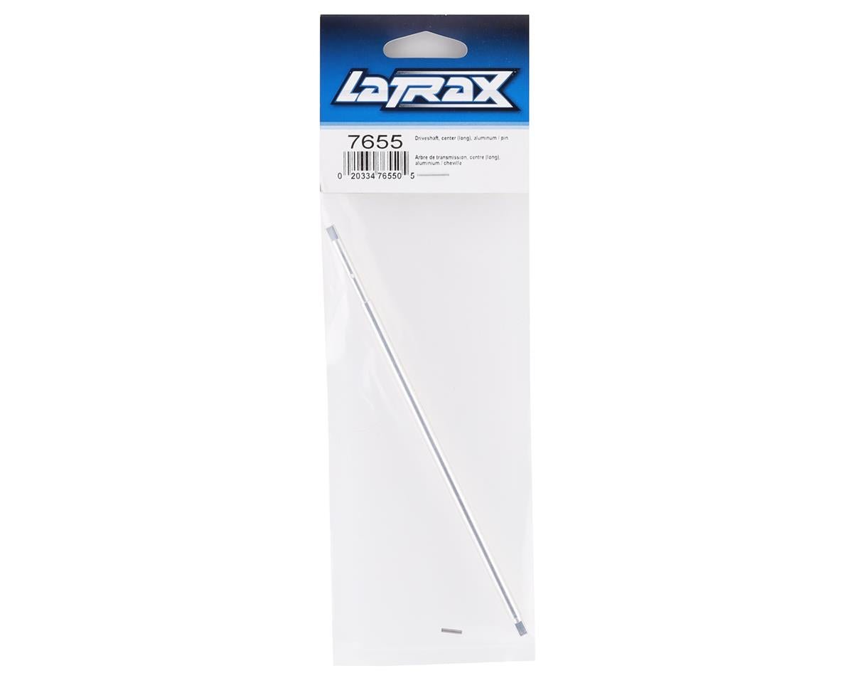 Traxxas 7655 Driveshaft, center (long), aluminum/ pin For 1/18 LaTrax Desert Prerunner