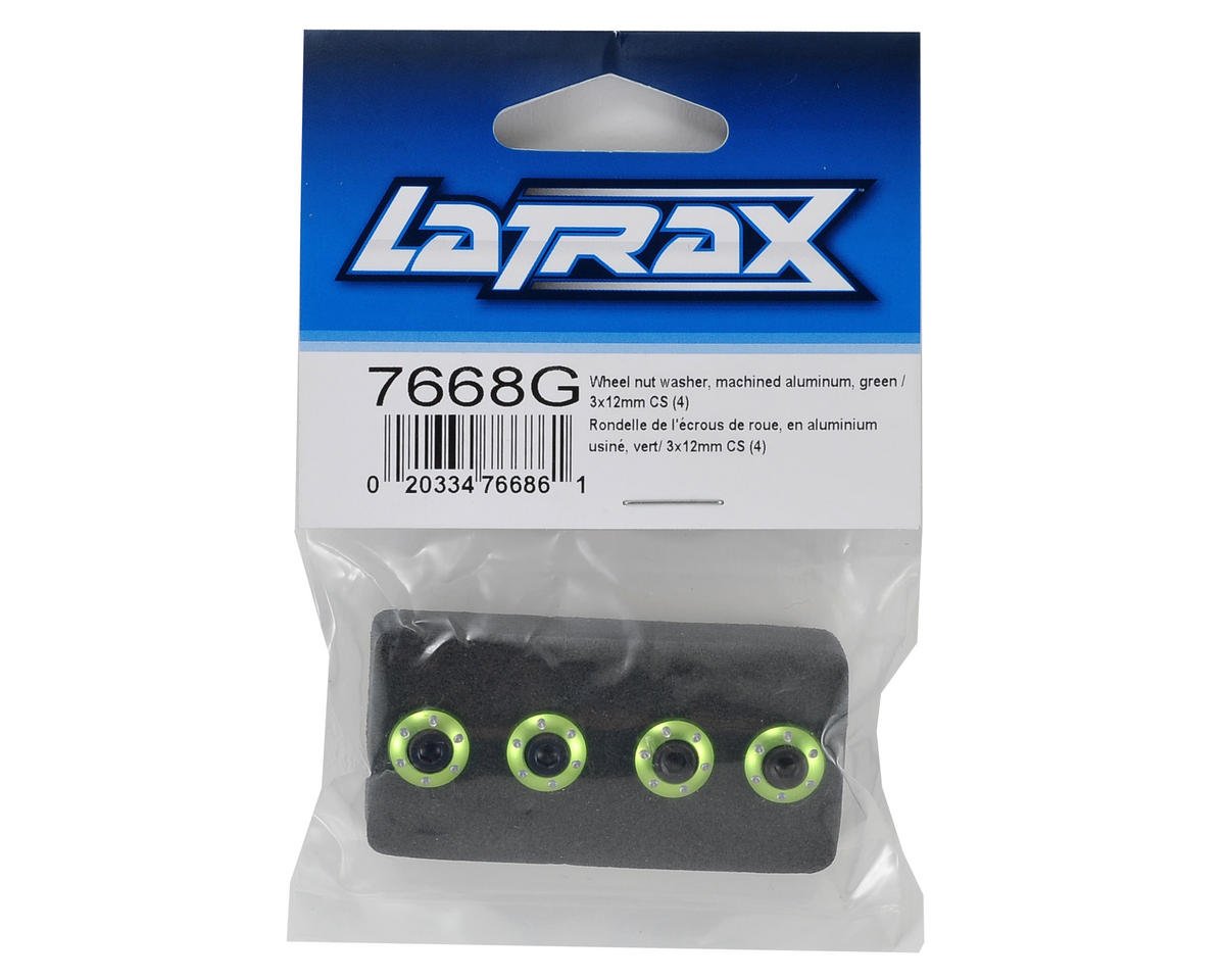 Traxxas LaTrax Aluminum Wheel Nut Washer 1/18 SST ,Teton