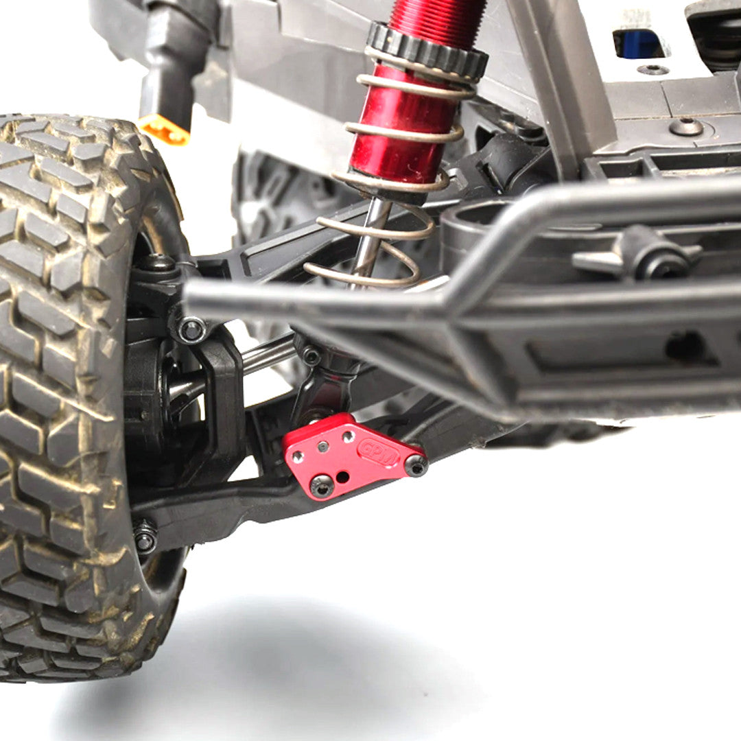 GPM Aluminum 7075 Alloy Front Or Rear Shock Mount Black for Traxxas Maxx Slash