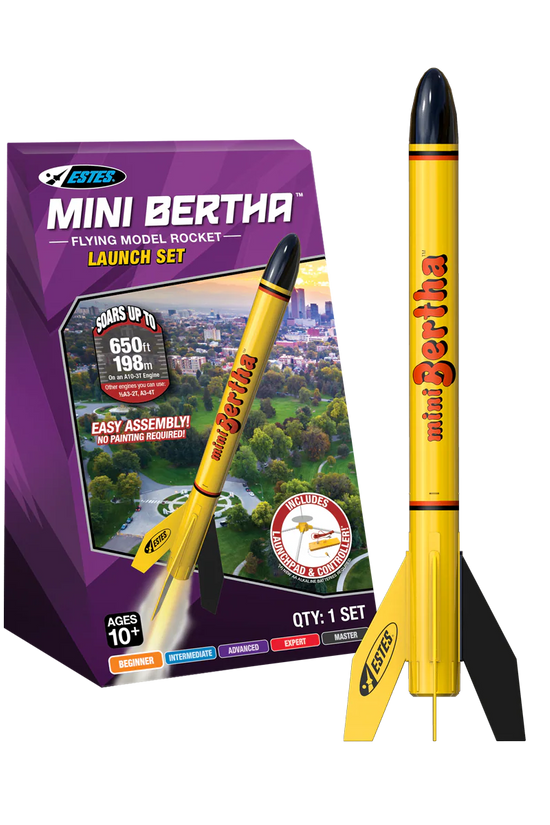 Estes Mini Bertha Rocket Launch Set