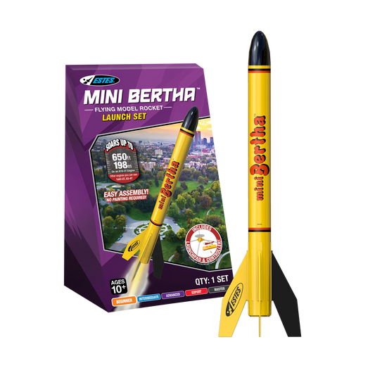 Estes Mini Bertha Rocket Launch Set