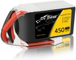 Tattu 3s LiPo Battery 75C (11.1V/450mAh) w/XT-30 Connector