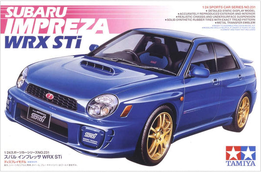 Tamiya 1/24 Subaru Impreza STi Model Kit