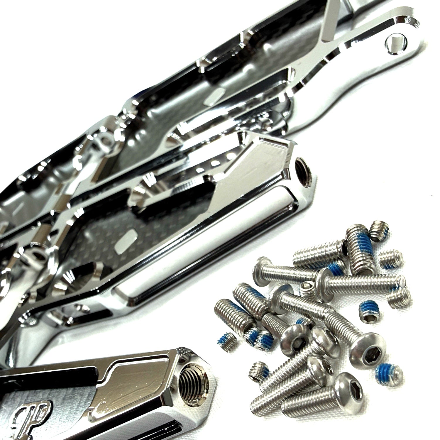 Perfect Pass Carbon Fiber Reinforced 7075 Aluminum A-Arm Suspension Kit For Arrma Limitless / Infraction / Felony / Typhon 6s
