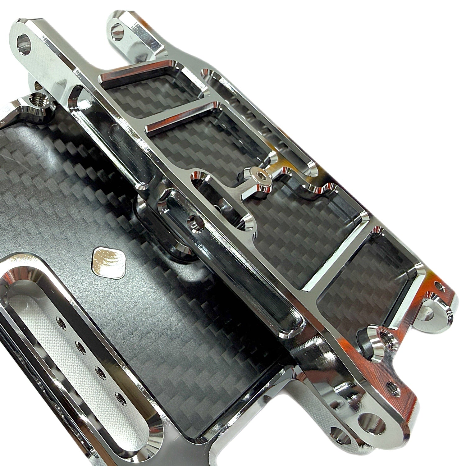 Perfect Pass Carbon Fiber Reinforced 7075 Aluminum A-Arm Suspension Kit For Arrma Limitless / Infraction / Felony / Typhon 6s