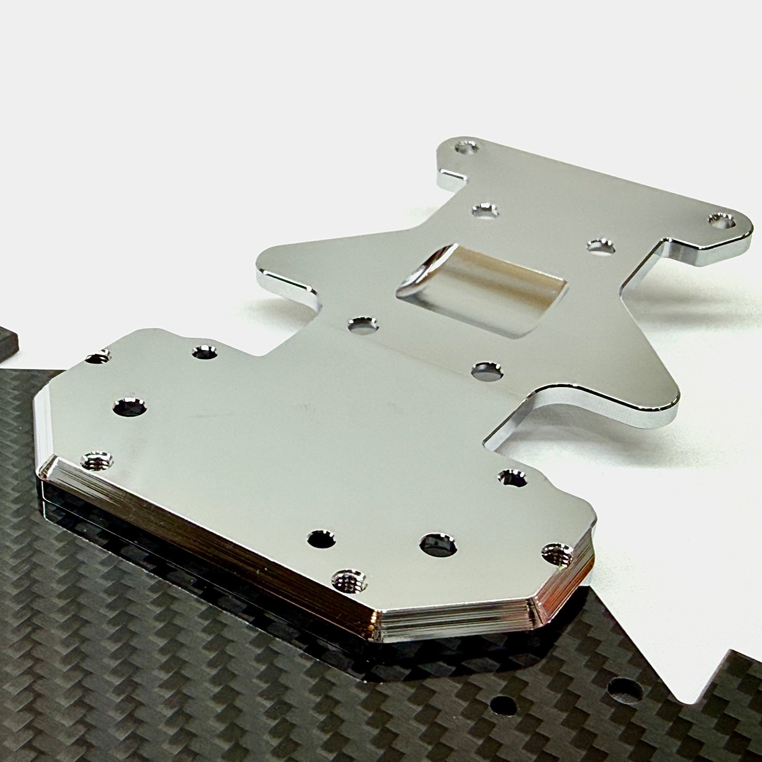 Perfect Pass 7075 Aluminum Reinforced Carbon Fiber GT Chassis For 1/7 Arrma