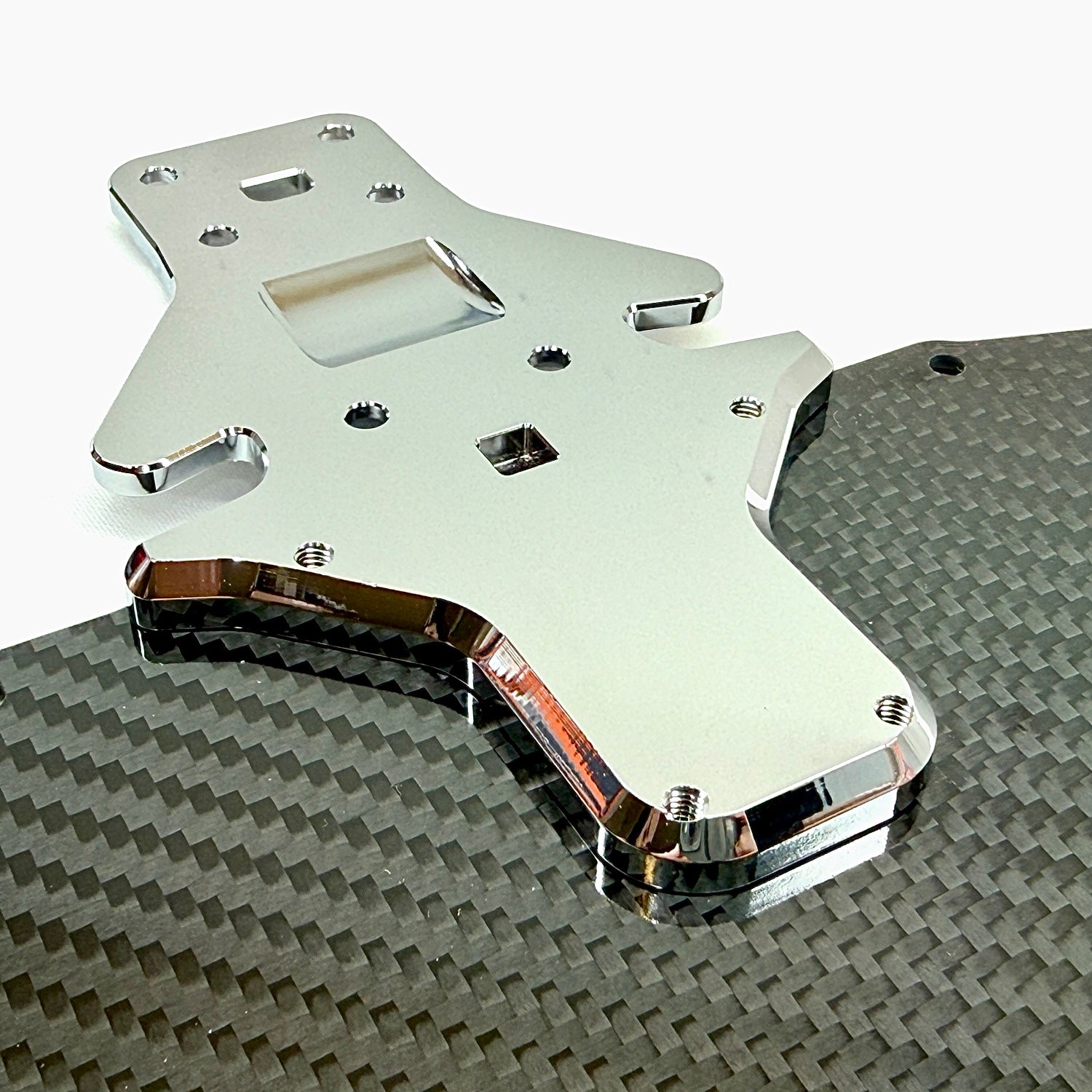 Perfect Pass 7075 Aluminum Reinforced Carbon Fiber GT Chassis For 1/7 Arrma
