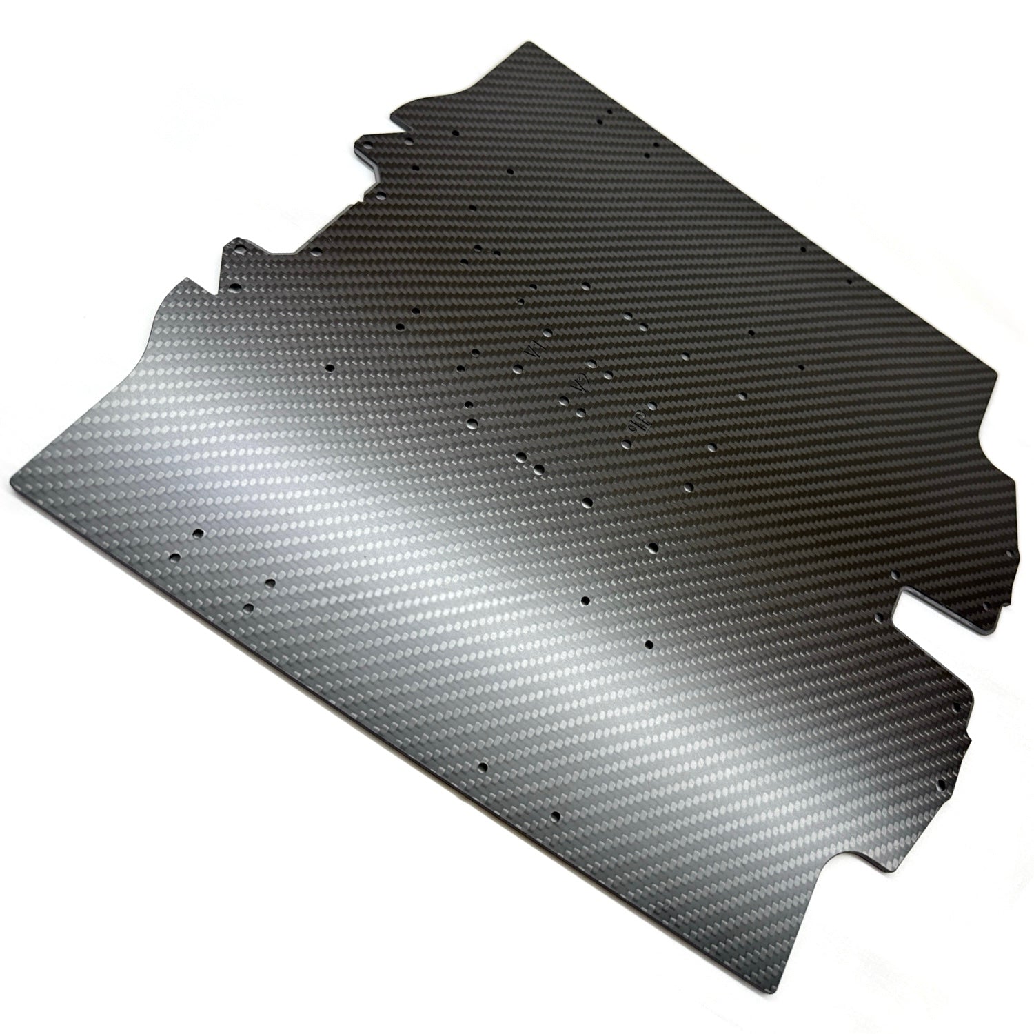 Perfect Pass 7075 Aluminum Reinforced Carbon Fiber GT Chassis For 1/7 Arrma