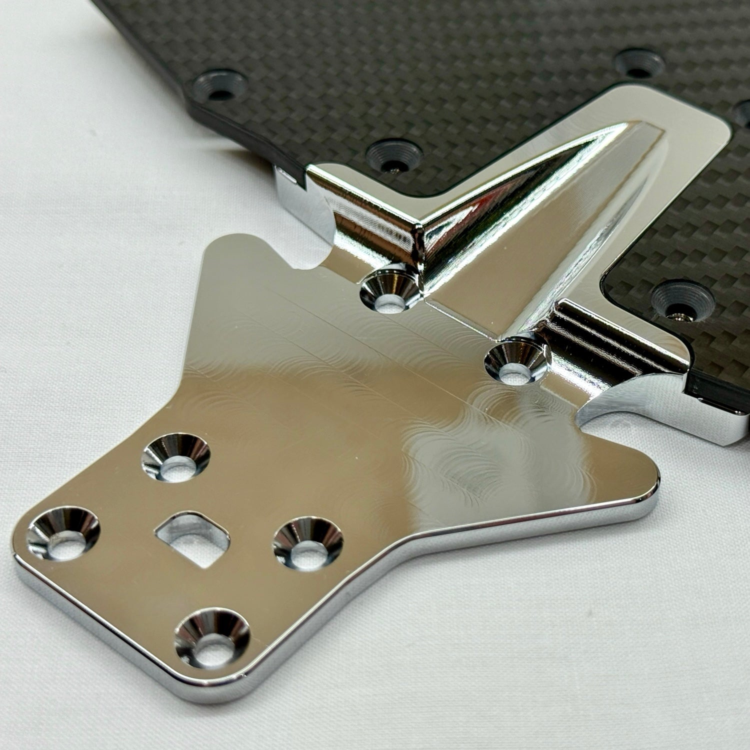 Perfect Pass 7075 Aluminum Reinforced Carbon Fiber GT Chassis For 1/7 Arrma