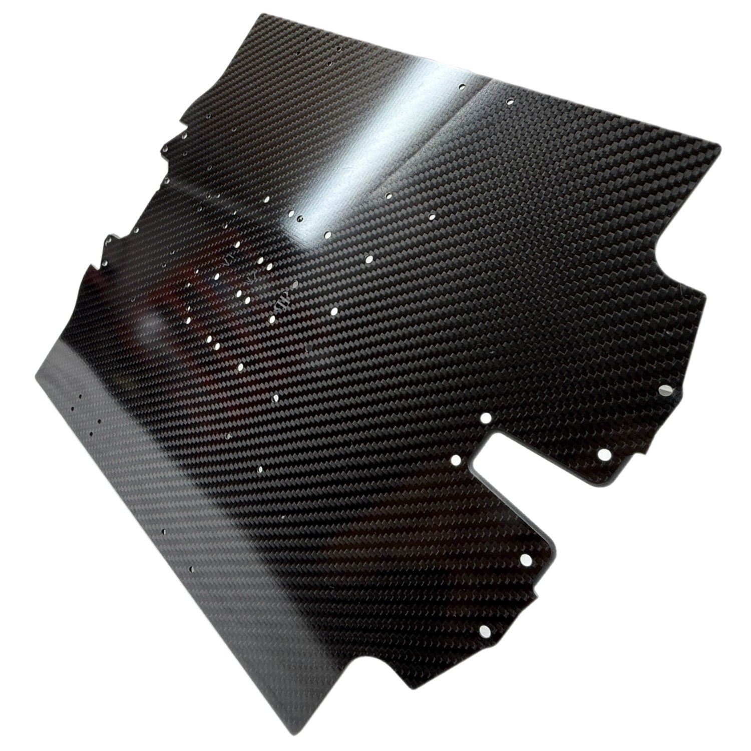 Perfect Pass 7075 Aluminum Reinforced Carbon Fiber GT Chassis For 1/7 Arrma