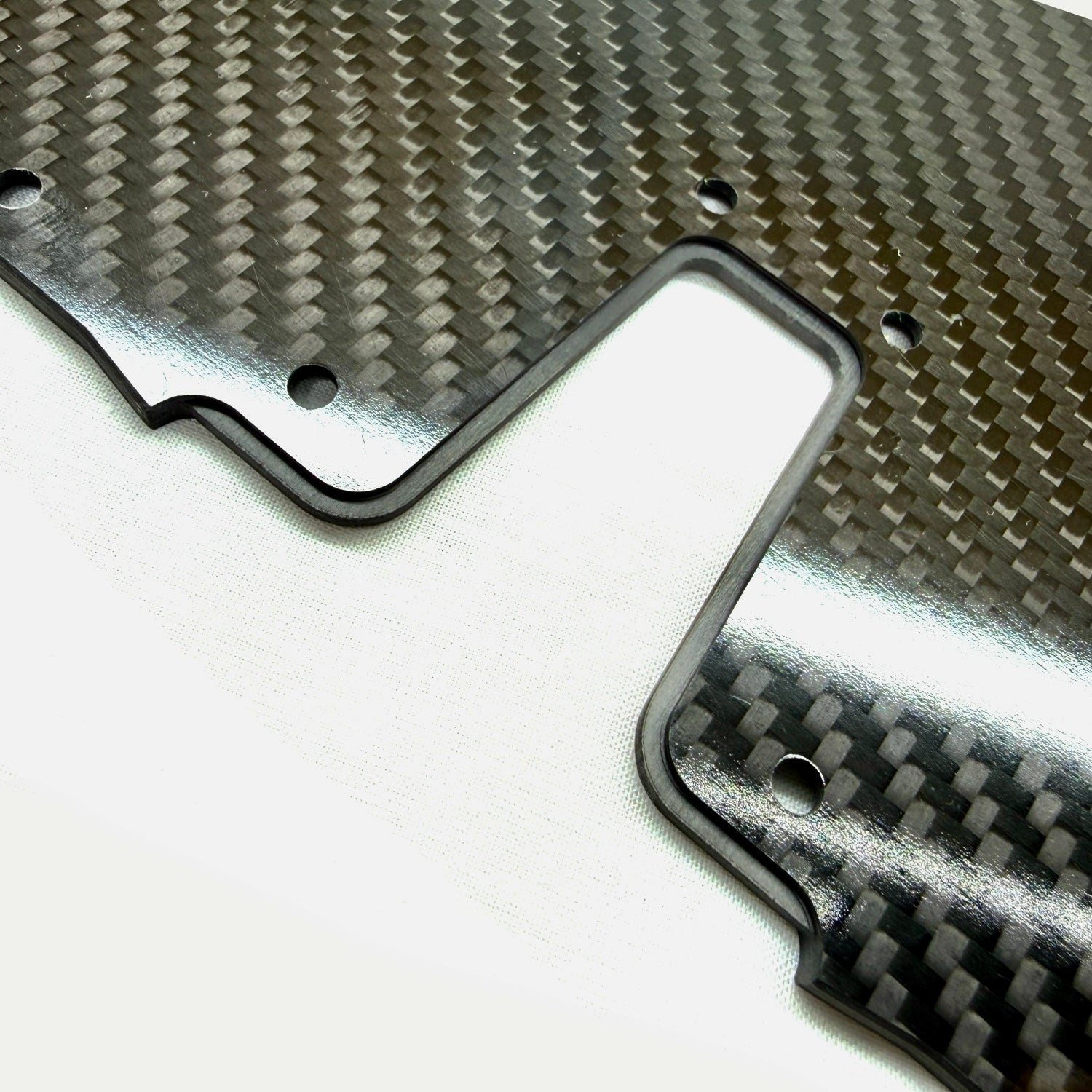 Perfect Pass 7075 Aluminum Reinforced Carbon Fiber GT Chassis For 1/7 Arrma