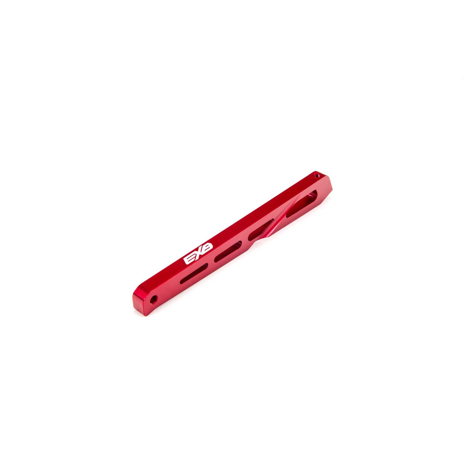 Arrma EBX 120mm Rear Center Aluminum Chassis Brace (Red)