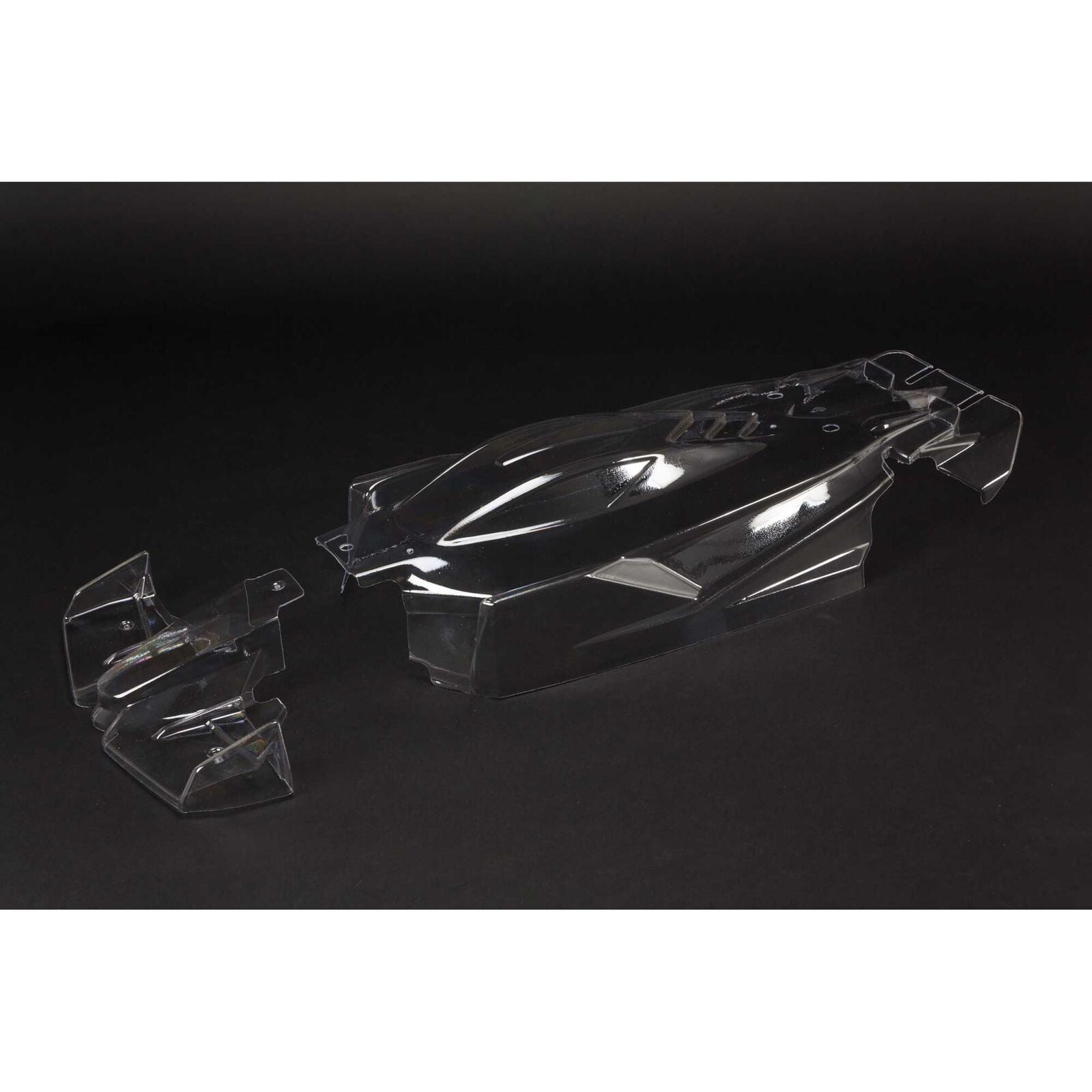 Arrma 1/7 Clear Body with Decals: LIMITLESS 6S BLX (Clear)