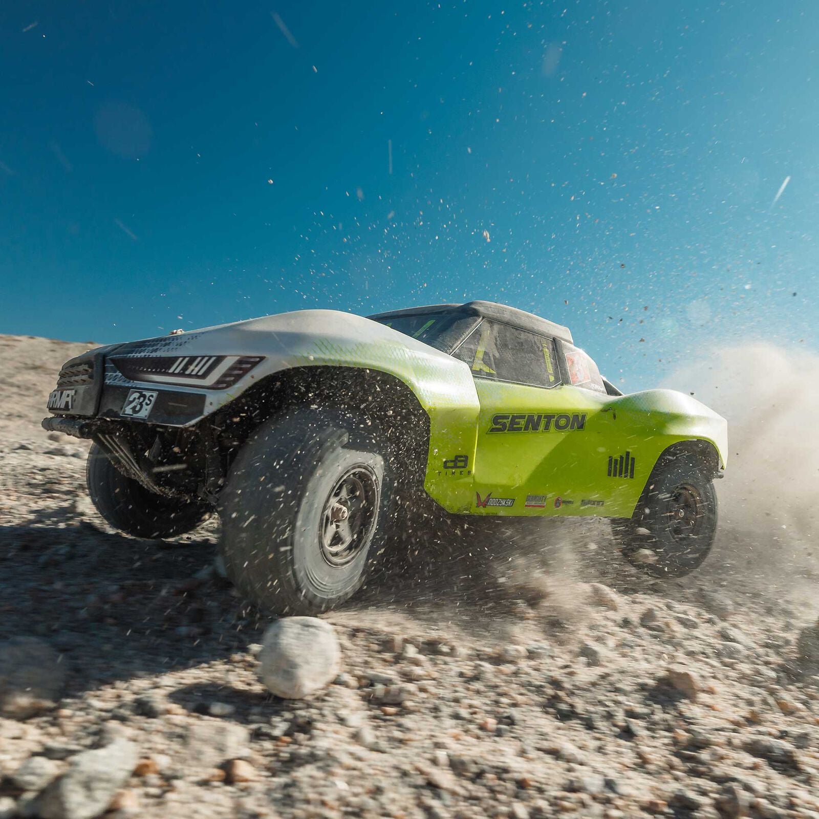 Arrma Senton™ 223S BLX 1/10 Brushless RTR 4X4 Short Course Truck (Yellow) w/SLT3 2.4GHz Radio & DSC