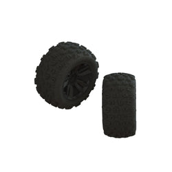 Arrma 1/10 KRATON OUTCAST 4s 4x4 V2 Tires & Wheels (tyres DBoots Copperhead2 LP