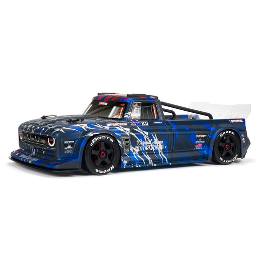 ARRMA 1/7 INFRACTION 6S BLX V2 ALL-ROAD TRUCK RTR, BLUE