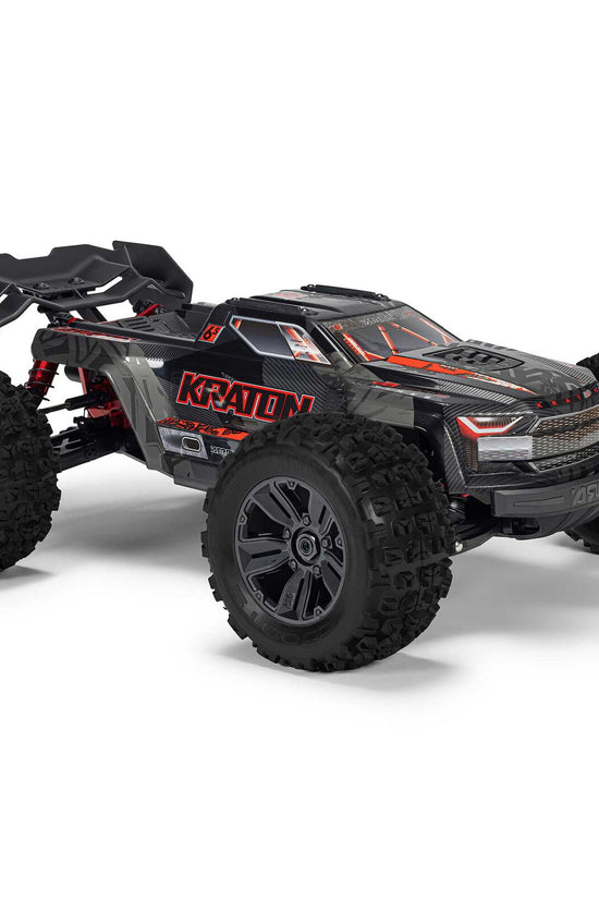 Arrma Kraton 6S EXB BLX RTR 1/8 4WD Brushless Speed Truck (Black) (V6) w/SLT3 2.4GHz Radio