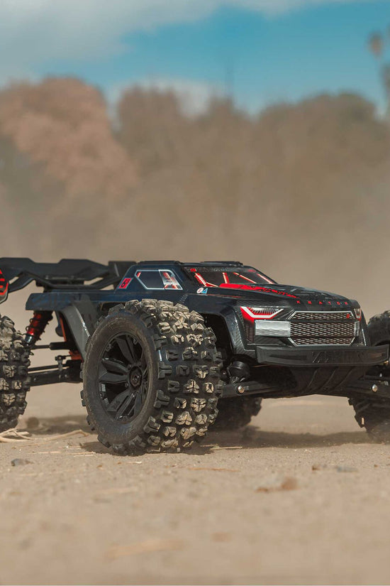 Arrma Kraton 6S EXB BLX RTR 1/8 4WD Brushless Speed Truck (Black) (V6) w/SLT3 2.4GHz Radio