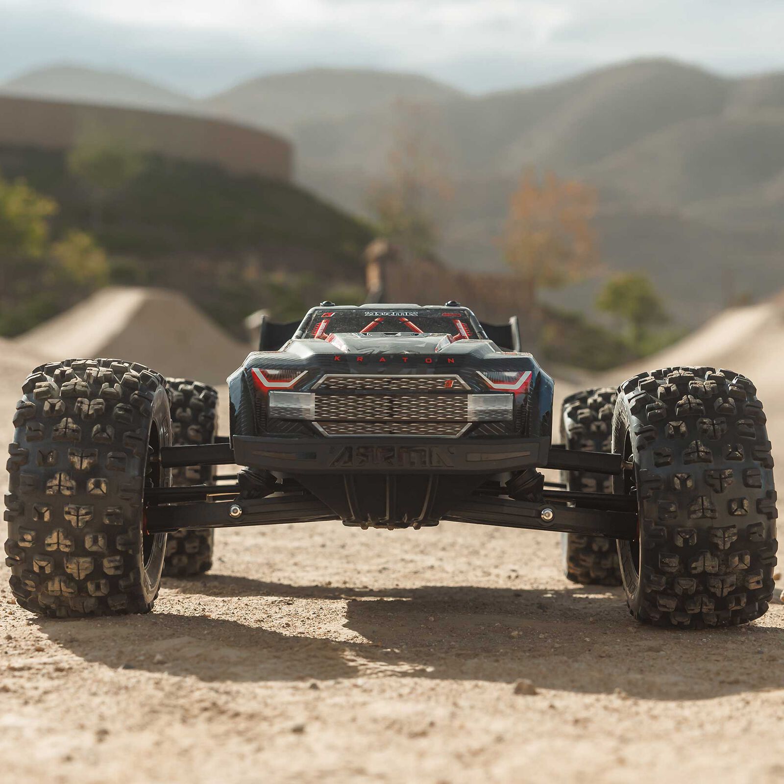 Arrma Kraton 6S EXB BLX RTR 1/8 4WD Brushless Speed Truck (Black) (V6) w/SLT3 2.4GHz Radio