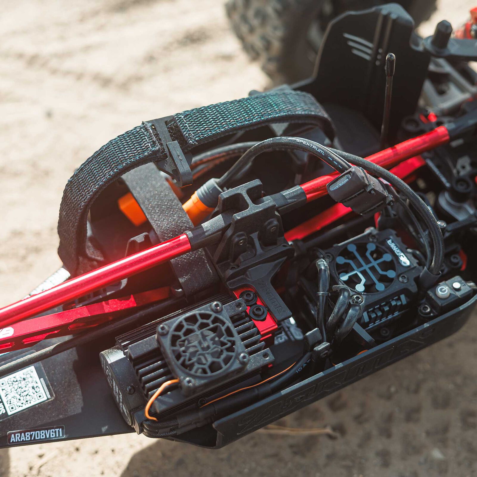 Arrma Kraton 6S EXB BLX RTR 1/8 4WD Brushless Speed Truck (Black) (V6) w/SLT3 2.4GHz Radio