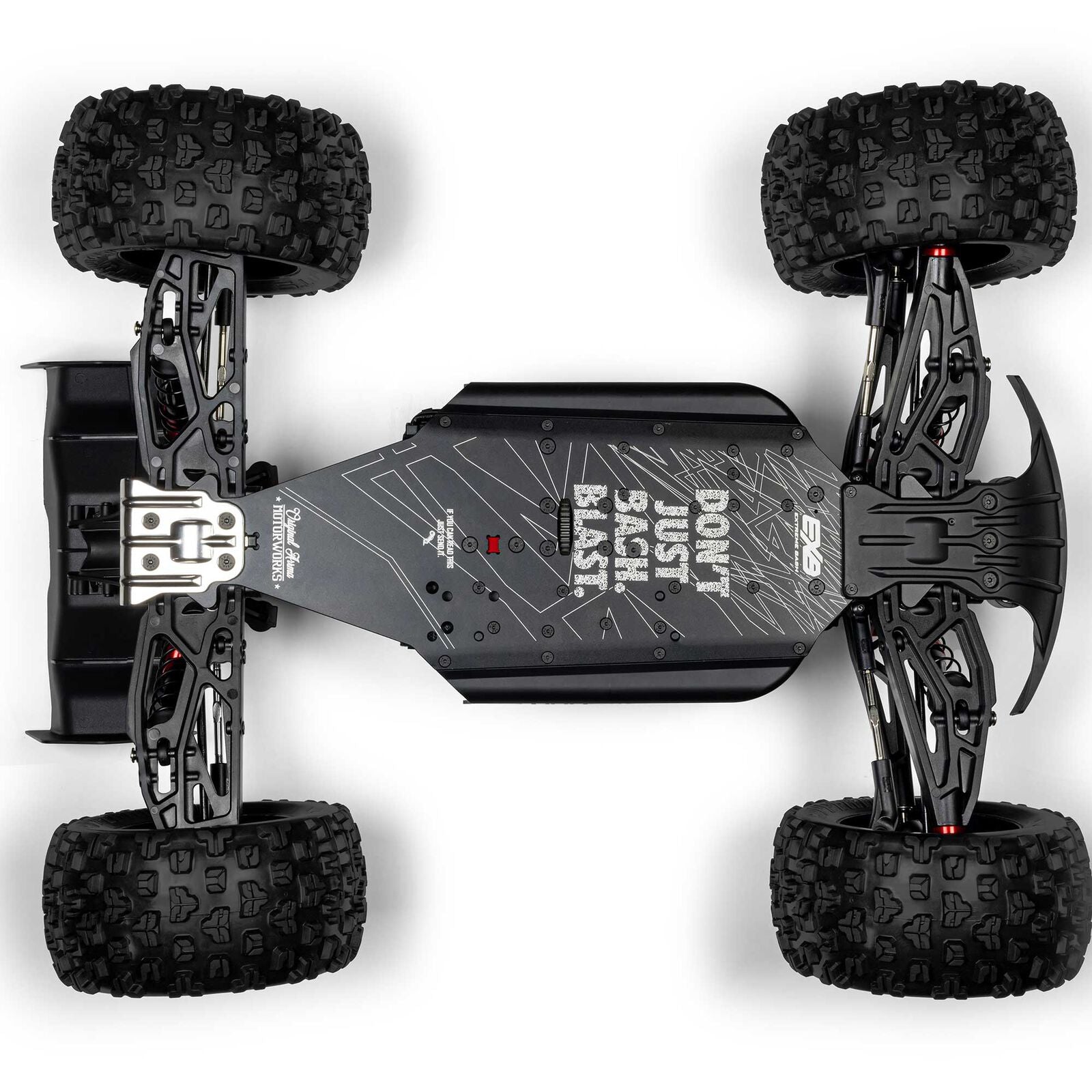 Arrma Kraton 6S EXB BLX RTR 1/8 4WD Brushless Speed Truck (Black) (V6) w/SLT3 2.4GHz Radio