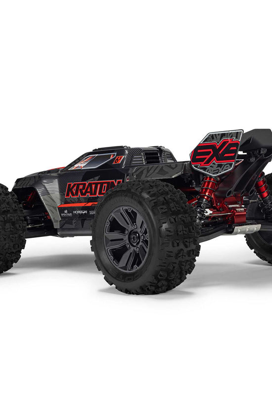Arrma Kraton 6S EXB BLX RTR 1/8 4WD Brushless Speed Truck (Black) (V6) w/SLT3 2.4GHz Radio