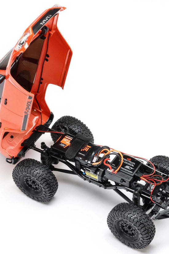 Axial 1/24 SCX24 Toyota 4Runner 4X4 RTR Brushed Rock Crawler (Battery & Charger Included), Orange