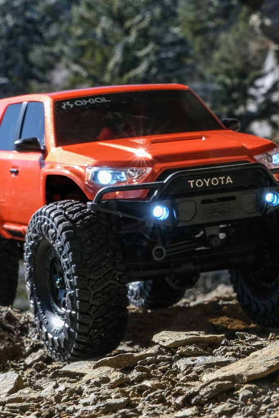 Axial 1/24 SCX24 Toyota 4Runner 4X4 RTR Brushed Rock Crawler (Battery & Charger Included), Orange