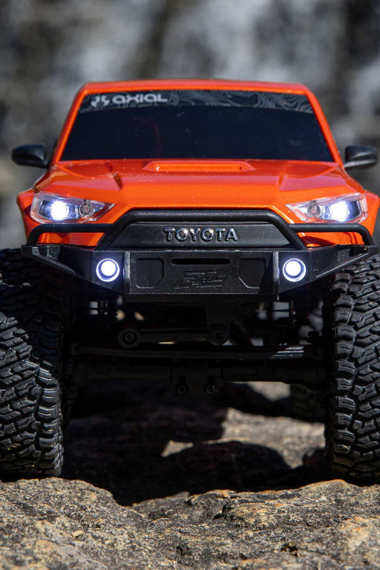 Axial 1/24 SCX24 Toyota 4Runner 4X4 RTR Brushed Rock Crawler (Battery & Charger Included), Orange