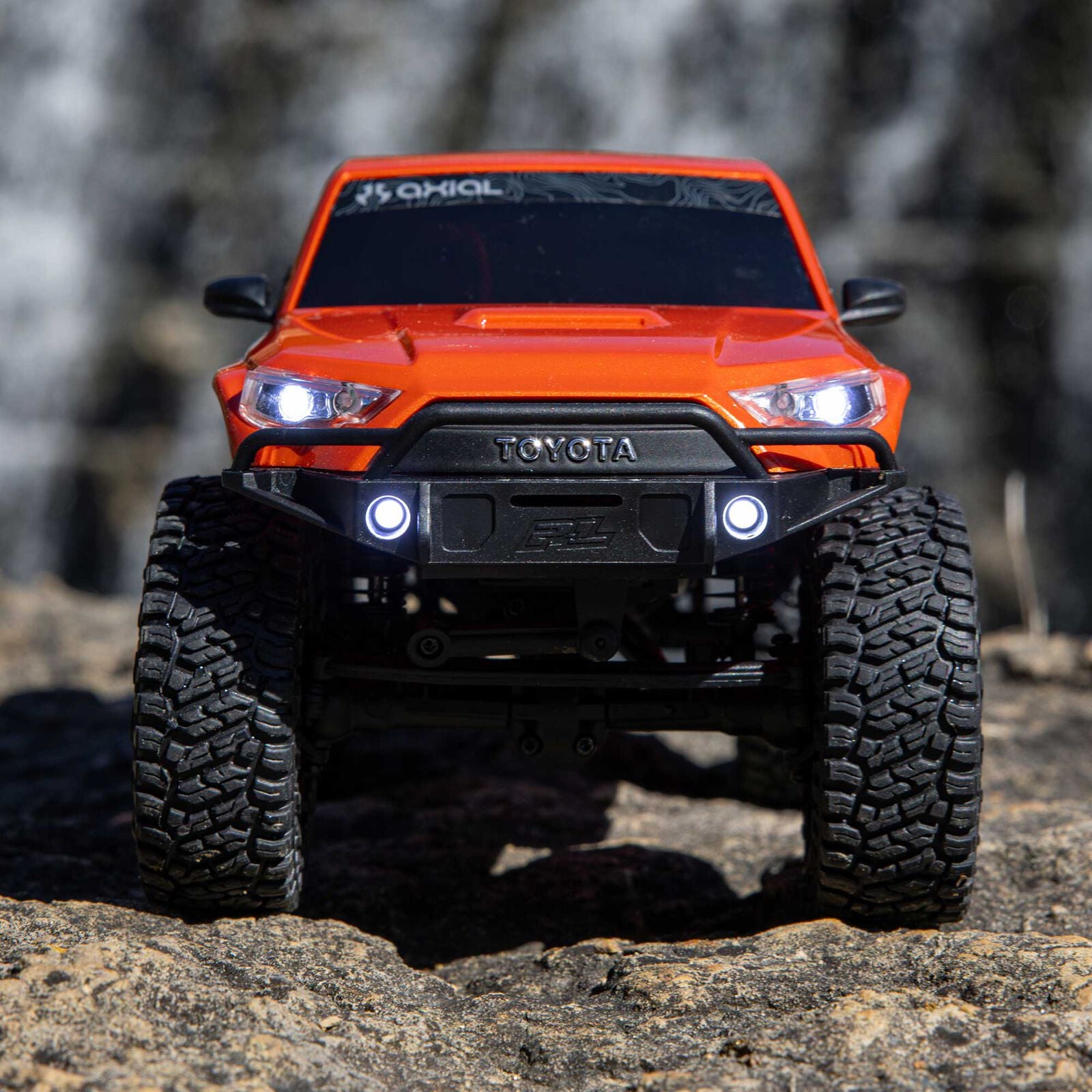 Axial 1/24 SCX24 Toyota 4Runner 4X4 RTR Brushed Rock Crawler (Battery & Charger Included), Orange