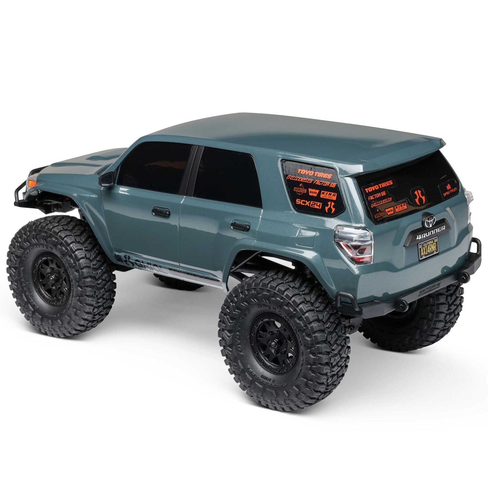 Axial 1/24 SCX24 Toyota 4Runner 4X4 RTR Brushed Rock Crawler (Battery & Charger Included), Gray