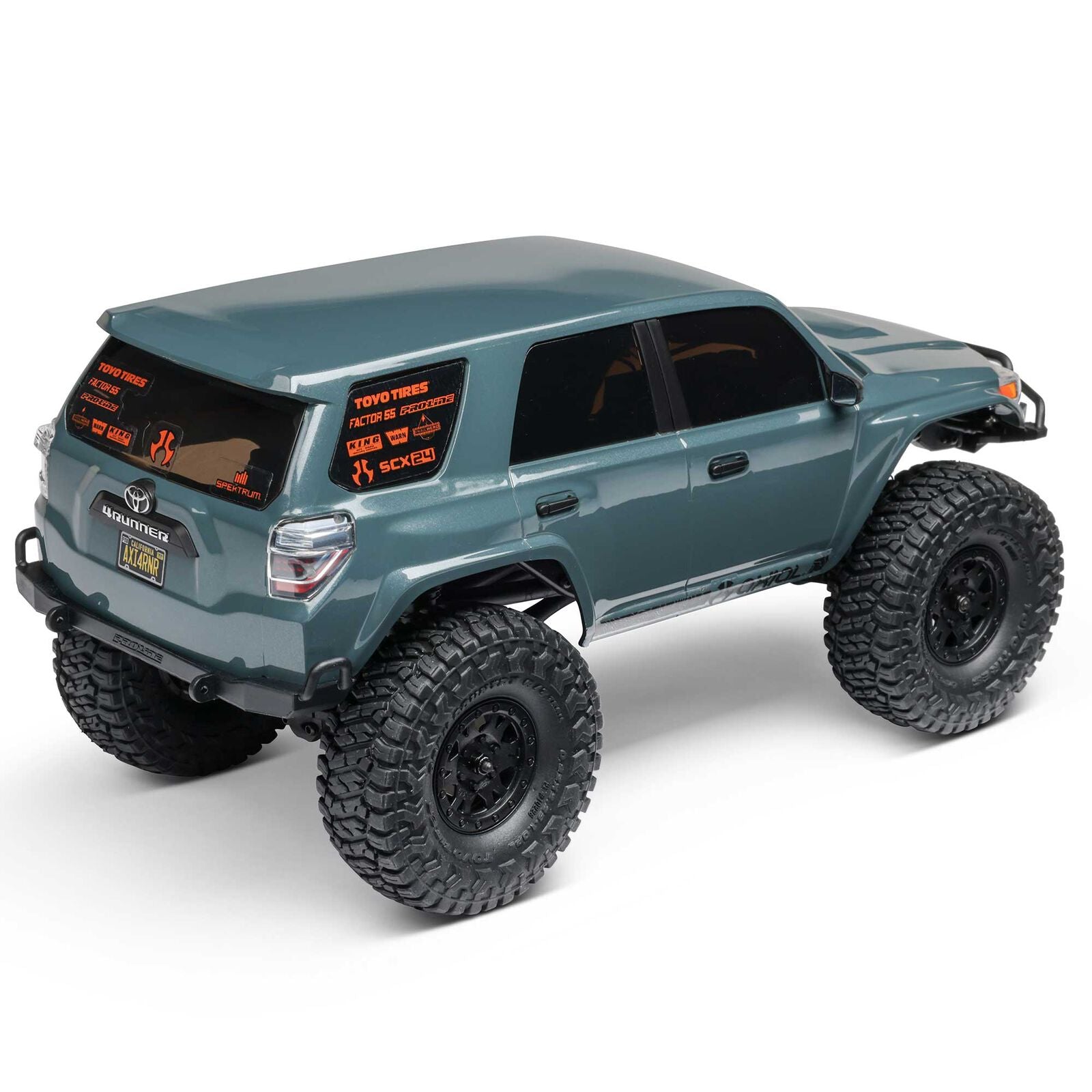 Axial 1/24 SCX24 Toyota 4Runner 4X4 RTR Brushed Rock Crawler (Battery & Charger Included), Gray