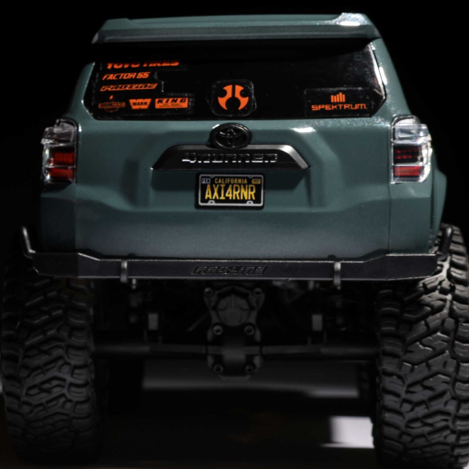 Axial 1/24 SCX24 Toyota 4Runner 4X4 RTR Brushed Rock Crawler (Battery & Charger Included), Gray