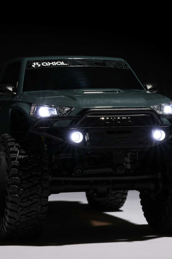 Axial 1/24 SCX24 Toyota 4Runner 4X4 RTR Brushed Rock Crawler (Battery & Charger Included), Gray