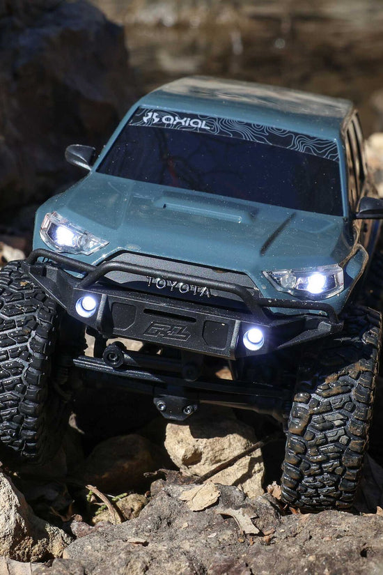 Axial 1/24 SCX24 Toyota 4Runner 4X4 RTR Brushed Rock Crawler (Battery & Charger Included), Gray